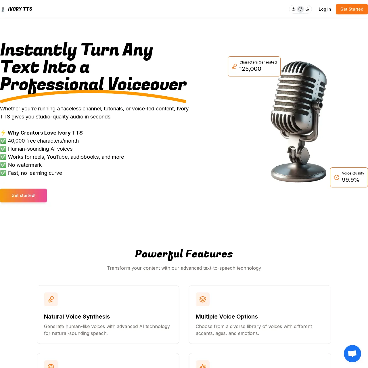 Text To Speech SaaS