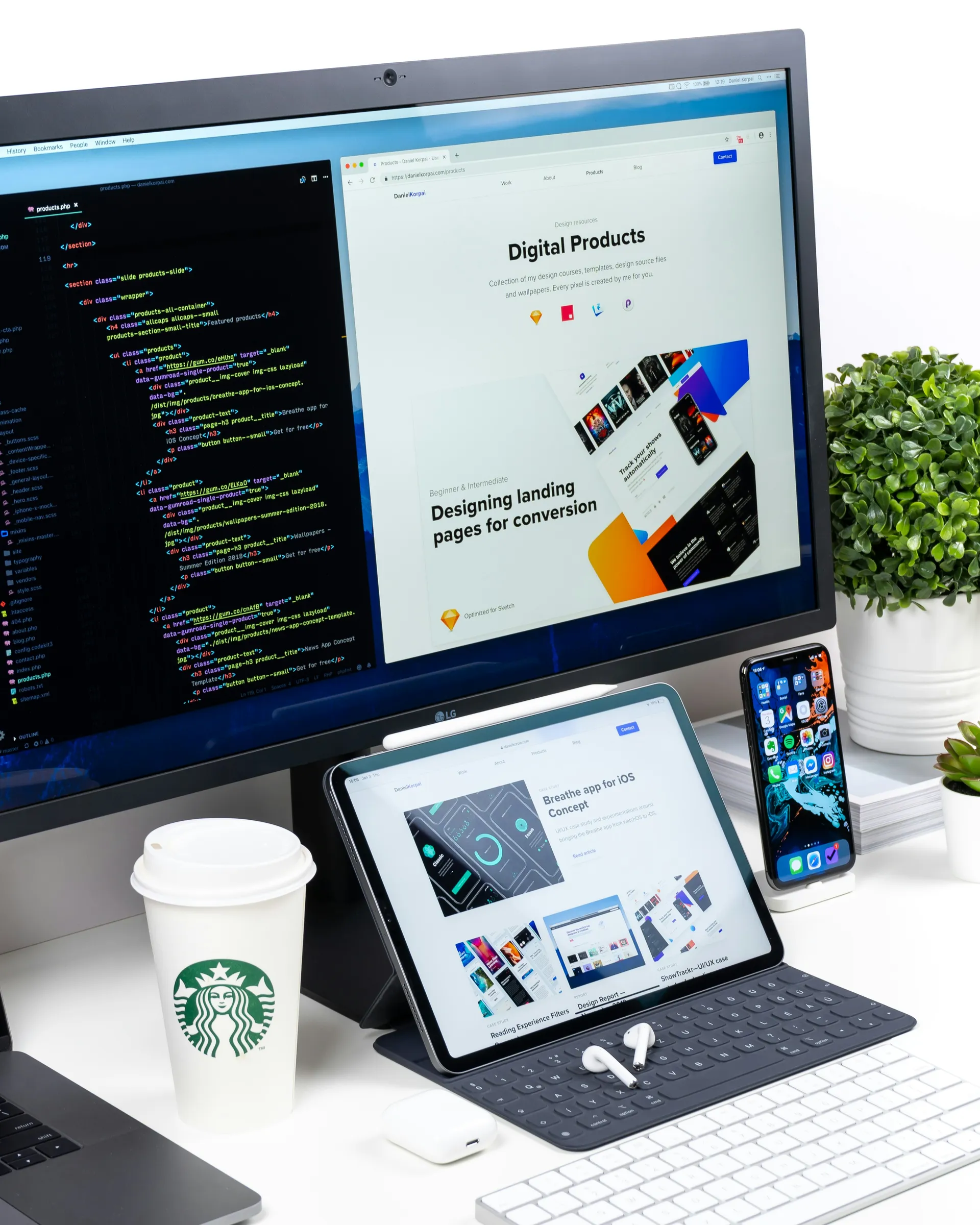 Website design and development